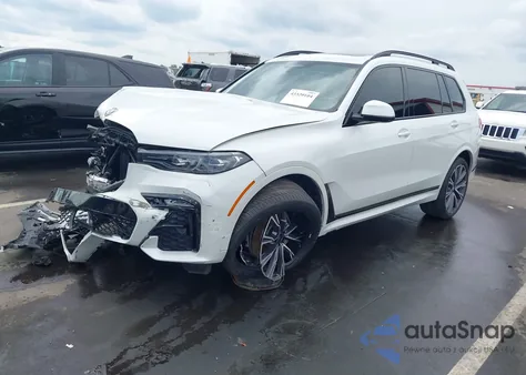 2020 BMW X7 xDrive40I z USA, uszkodzony, nr VIN 5UXCW2C03L9B48180